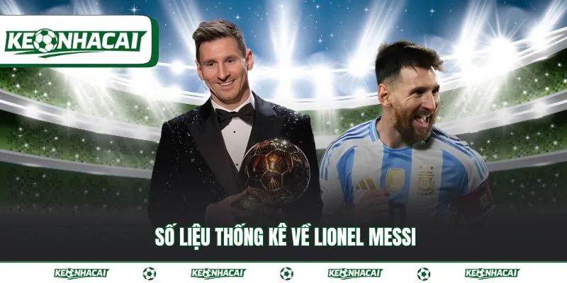 Số liệu thống kê về Lionel Messi chi tiết cho hội viên 16 Số liệu thống kê về Lionel Messi