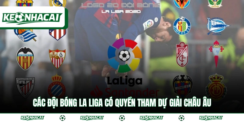 Giới Thiệu Về La Liga Cùng Quy Định Về Thể Thức Thi Đấu 4 Các đội bóng La Liga có quyền tham dự giải châu Âu