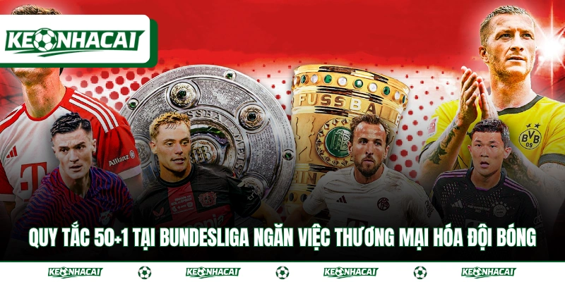 Toàn Tập Về Bundesliga - 2 Đặc Điểm Làm Nên Thương Hiệu 3 Quy tắc 50+1 tại Bundesliga ngăn việc thương mại hóa đội bóng