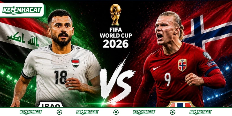 Soi Kèo Iraq Vs Na Uy 05h00 Ngày 17/06 Bảng I World Cup 2026 3 Phong độ Iraq vs Na Uy dưới đánh giá của chuyên gia