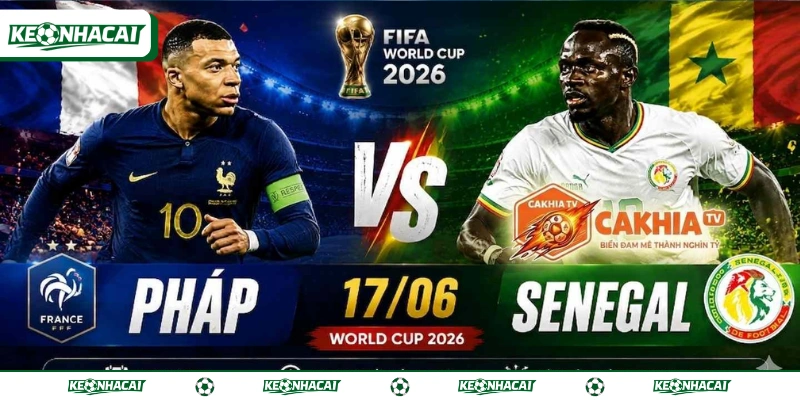 Soi Kèo Pháp vs Sénégal 2h00 17/06 Giải World Cup 2026 3 So sánh phong cách thi đấu giữa Pháp vs Sénégal