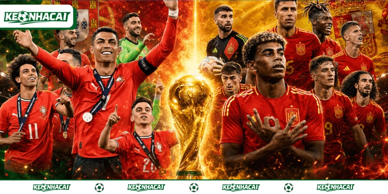 Soi Kèo Bồ Đào Nha Vs Tây Ban Nha Ngày 07/07 World Cup 2026 3 Phong độ 2 bên trước màn đối đầu giữa Bồ Đào Nha vs Tây Ban Nha